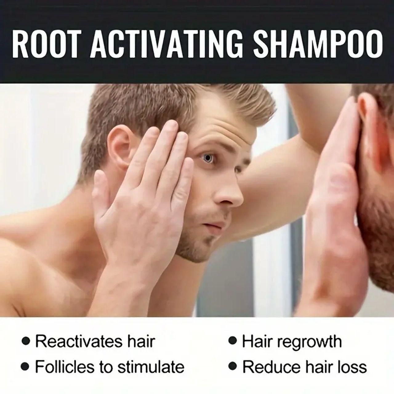 Root Activating Shampoo 100ml - Unleash the Power of Nature for Stronger, Healthier Hair (Pack Of 2)
