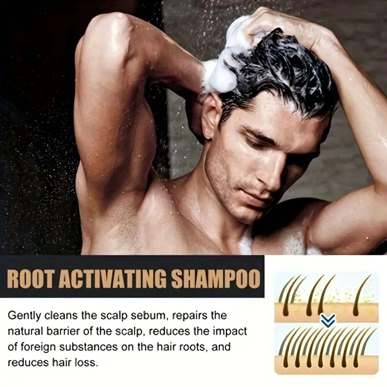Root Activating Shampoo 100ml - Unleash the Power of Nature for Stronger, Healthier Hair (Pack Of 2)