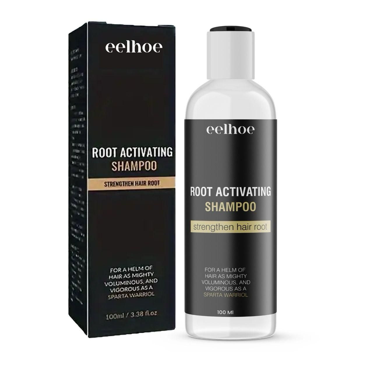 Root Activating Shampoo 100ml - Unleash the Power of Nature for Stronger, Healthier Hair (Pack Of 2)