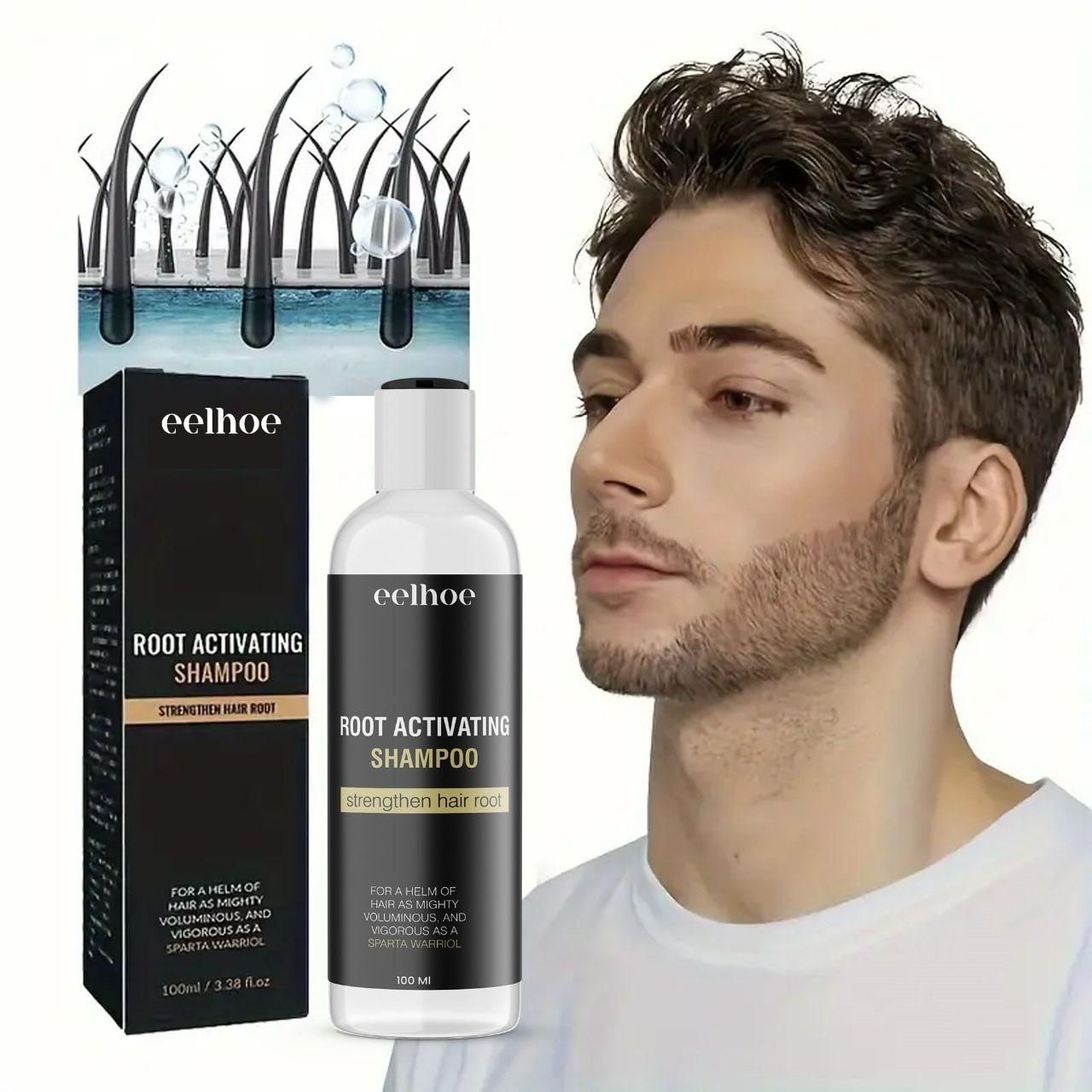 Root Activating Shampoo 100ml - Unleash the Power of Nature for Stronger, Healthier Hair (Pack Of 2)